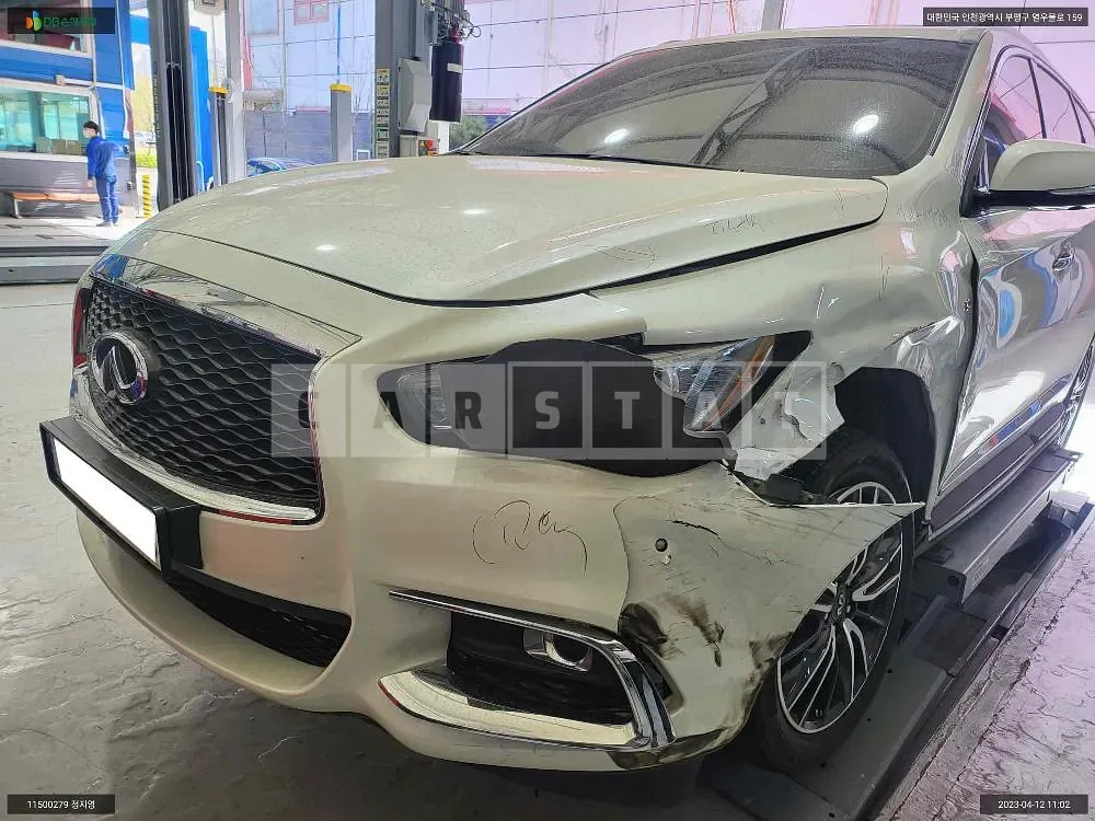 Photo 2 of 20: 2020 Nissan Infiniti QX60 AWD, VIN 5N1DL0MM3KC565720 — Korean insurance auction