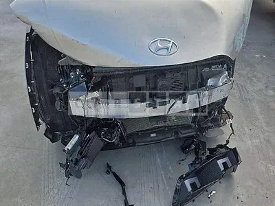 Photo 1 of 22: 2021 Hyundai IONIQ 5, VIN KMHKR81AFNU031392 — Korean insurance auction