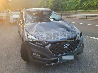 Photo 1 of 5: 2016 Hyundai Tucson TL 1.7, VIN KMHJ3815GHU254937 — Korean insurance auction