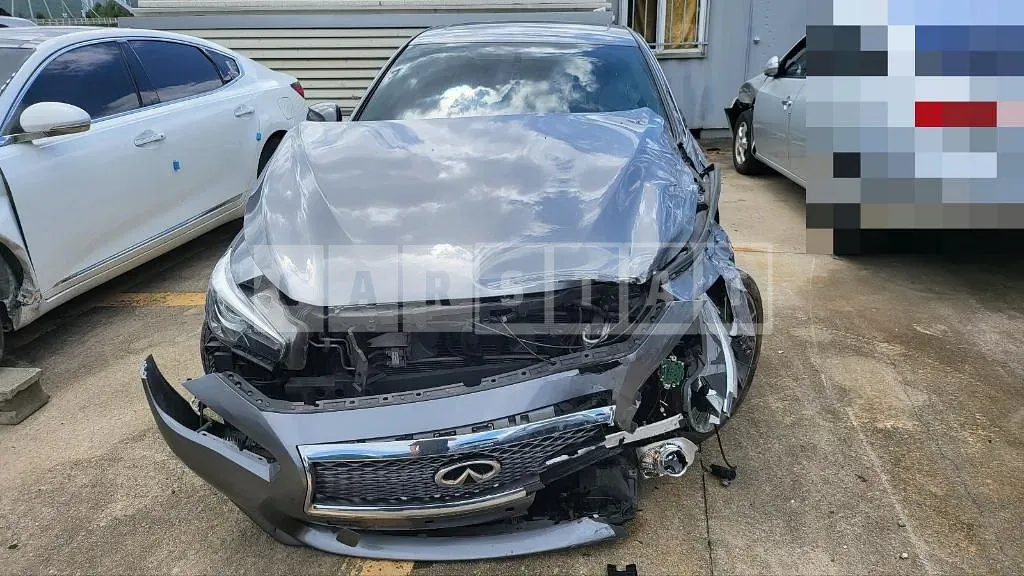 Photo 2 of 9: 2016 Infiniti Q50 2.2d, VIN JNKDV71E4GM551670 — Korean insurance auction