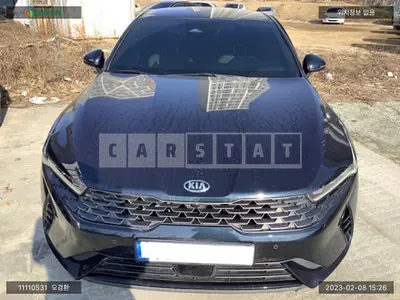 Photo 1 of 8: 2020 Kia K5 Hybrid, VIN KNAG341JBLA009202 — Korean insurance auction