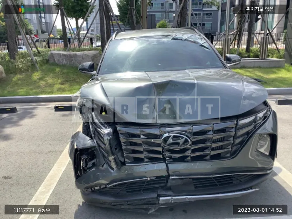 Photo 2 of 15: 2023 Hyundai Tucson Hybrid, VIN KMHJE811BPU112224 — Korean insurance auction