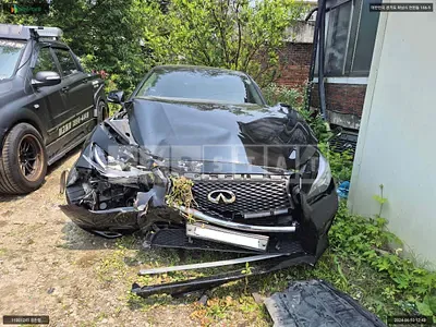Photo 1 of 13: 2015 Infiniti Nissan Q50 Hybrid, VIN JNKAV71E1FM540238 — Korean insurance auction