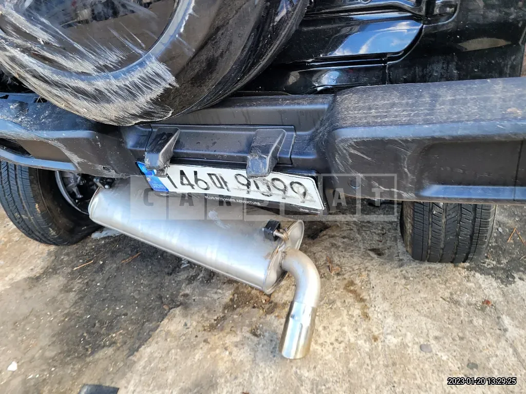 Photo 2 of 46: 2021 Jeep Zip Wrangler Sahara, VIN 1C4JJXP61MW826363 — Korean insurance auction
