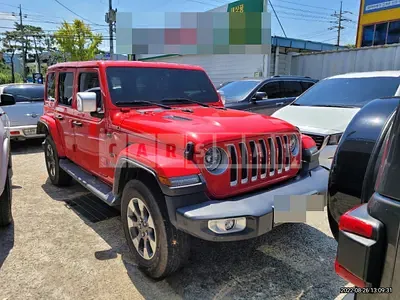 Photo 1 of 27: 2021 Jeep Wrangler Sahara, VIN 1C4HJXEN7MW585160 — Korean insurance auction