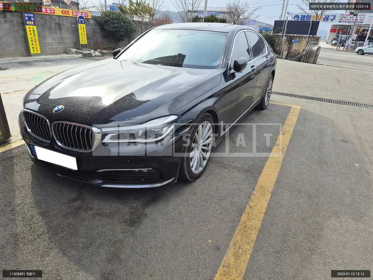 Photo 2 of 10: 2016 BMW 730d xDrive, VIN WBA7C4106GG525350 — Korean insurance auction
