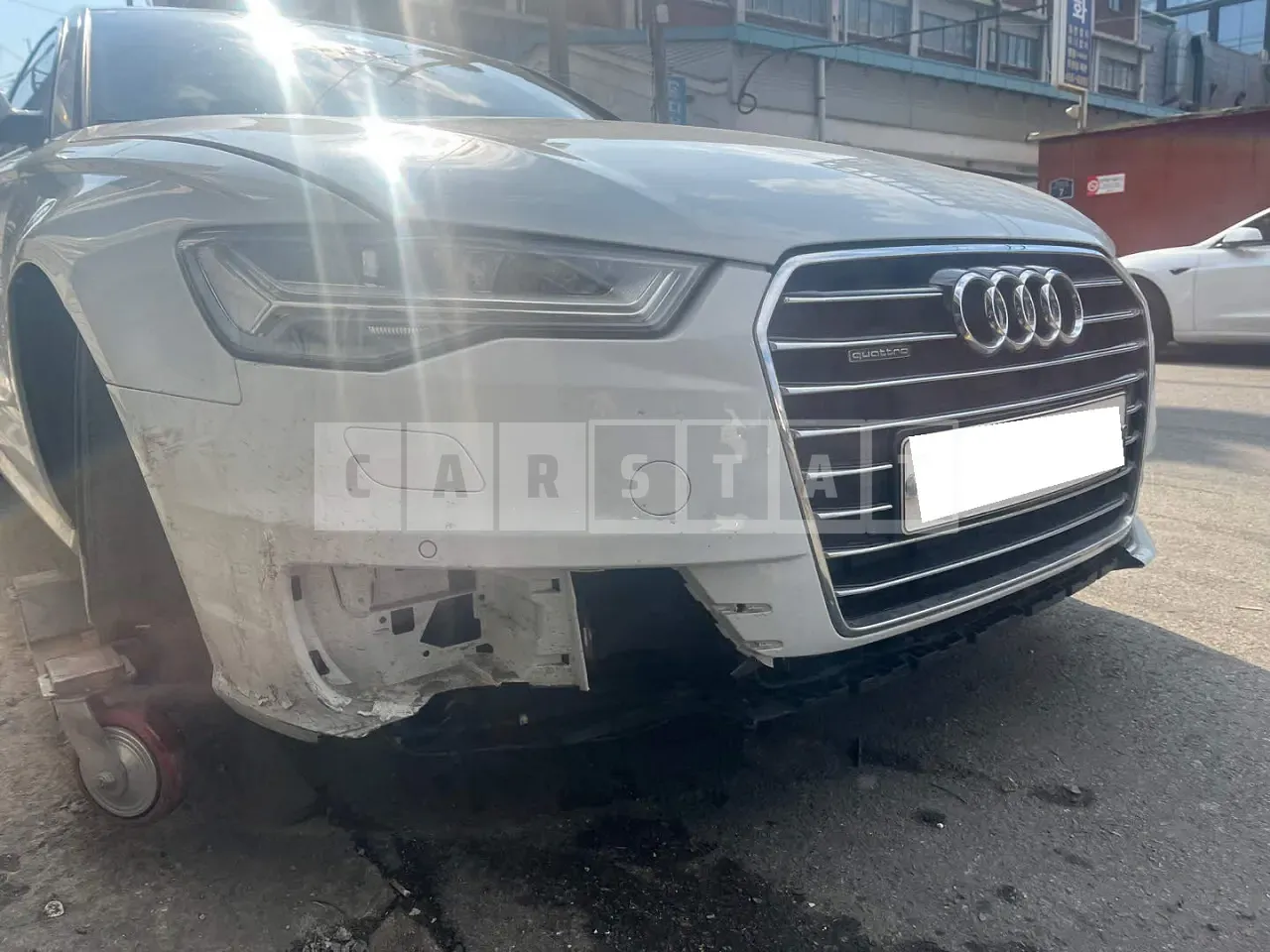 Photo 2 of 14: 2016 Audi A6 40 TDI quattro, VIN WAUZZZ4G5GN099594 — Korean insurance auction