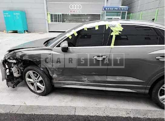 Photo 2 of 18: 2020 Audi Q3 Sportback 35TDI, VIN WAUZZZF38L1096720 — Korean insurance auction