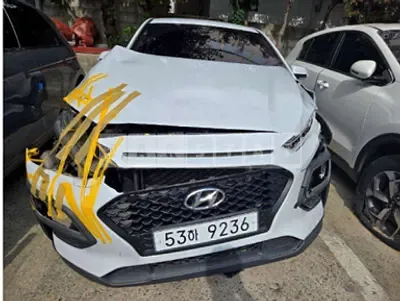 Photo 1 of 45: 2018 Hyundai Kona — Korean insurance auction