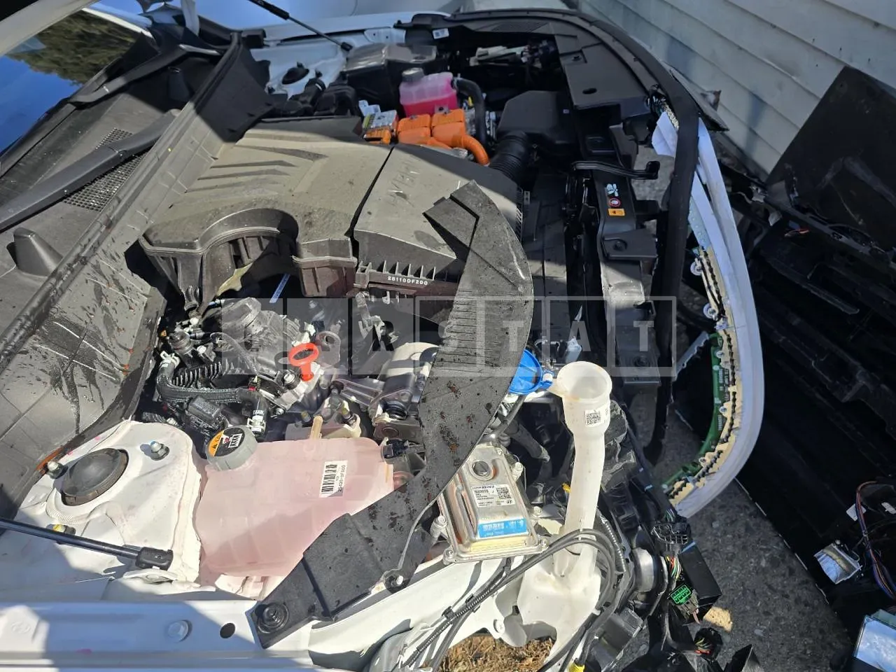 Photo 2 of 7: 2024 Hyundai Kona Hybrid, VIN KMHHC811GSU076596 — Korean insurance auction
