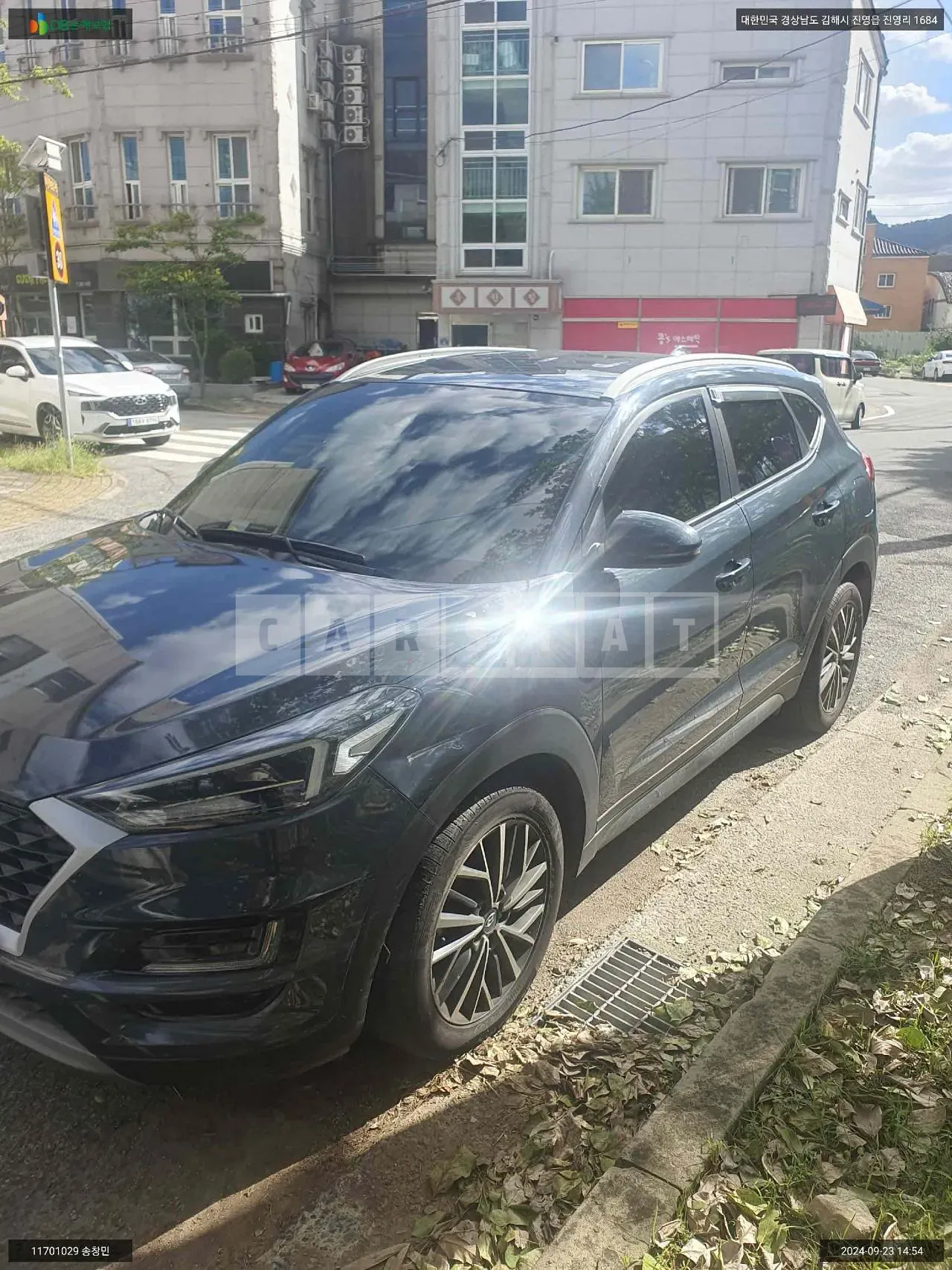 Photo 2 of 2: 2019 Hyundai Tucson, VIN KMHJ381ABKU130926 — Korean insurance auction