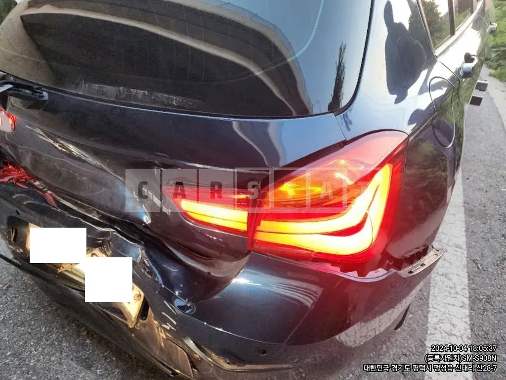 Photo 2 of 8: 2017 BMW 118d — Korean insurance auction