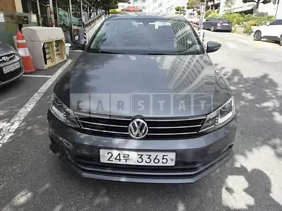 Photo 1 of 4: 2015 Volkswagen Jetta 2.0 TDI BMT Premium, VIN WVWZZZ16ZFM014190 — Korean insurance auction