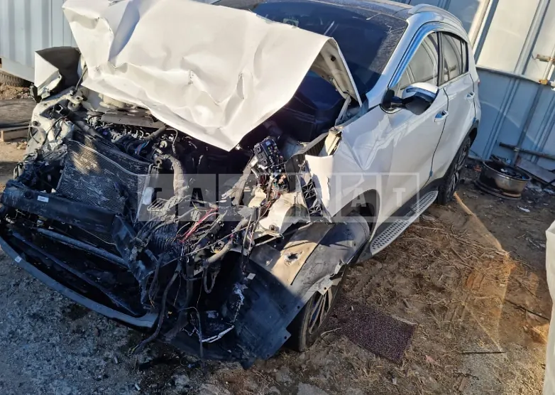 Photo 2 of 10: 2016 Kia Sportage, VIN KNAP6815GGK112613 — Korean insurance auction