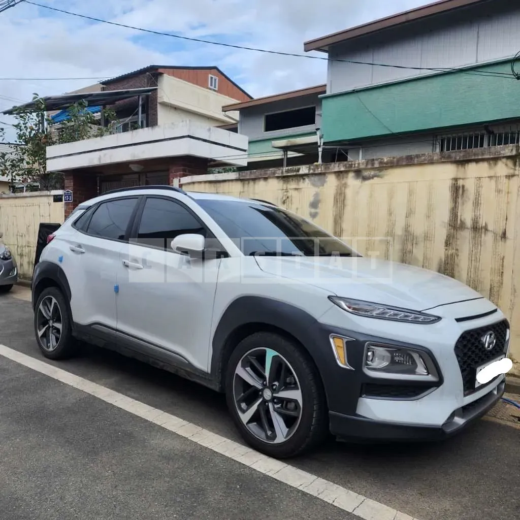 Photo 2 of 6: 2018 Hyundai Kona, VIN KMHK7815GJU067666 — Korean insurance auction