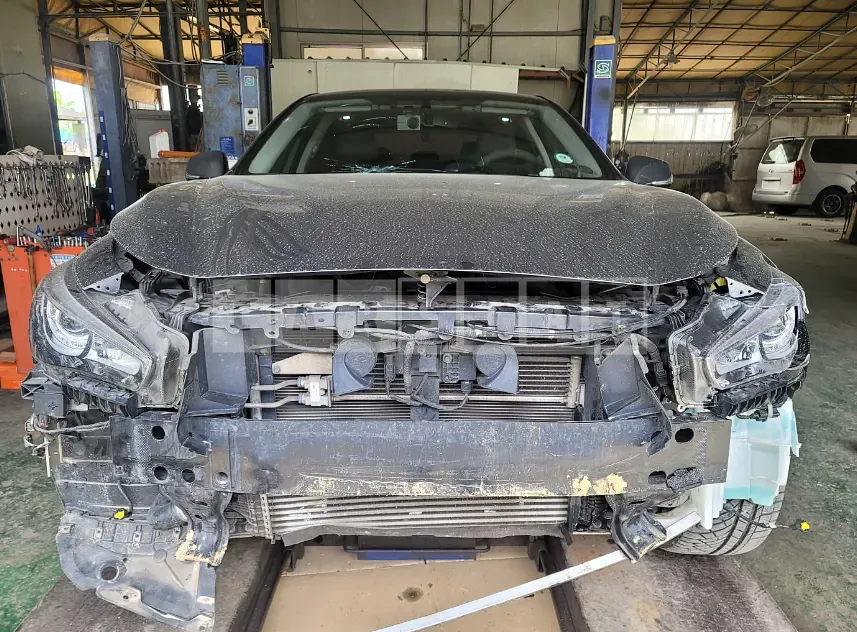 Photo 2 of 19: 2015 Infiniti Q50 2.2d — Korean insurance auction