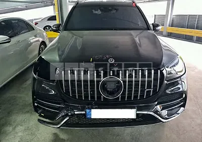 Photo 1 of 13: 2022 Mercedes-Benz GLS400d 4Matic, VIN W1NFF2DE8NA735832 — Korean insurance auction