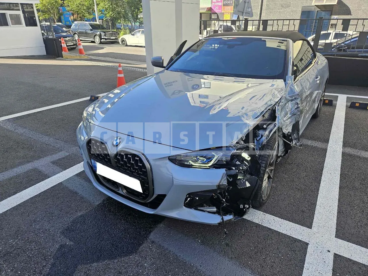 Photo 2 of 20: 2024 BMW M440i xDrive Convertible, VIN WBA61AT08RCR96391 — Korean insurance auction