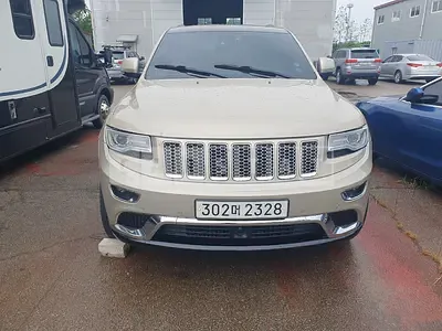 Photo 1 of 6: 2015 Jeep Straw Grand Cherokee 3.0 — Korean insurance auction