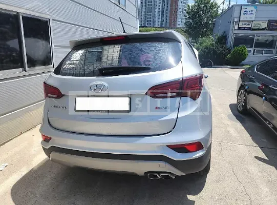 Photo 2 of 34: 2016 Hyundai Santa Fe, VIN KMHSW81UBGU660049 — Korean insurance auction