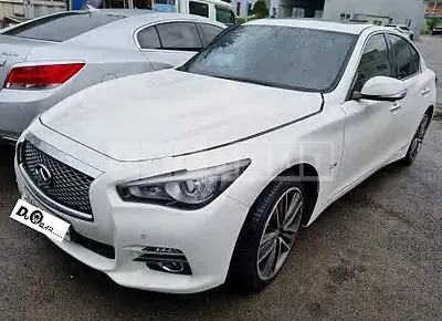 Photo 1 of 28: 2015 Infiniti Q50 2.2d, VIN JNKDV71E1FM530094 — Korean insurance auction