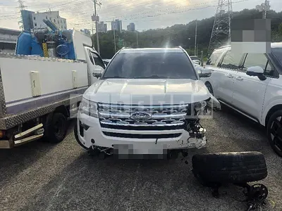 Photo 1 of 10: 2018 Ford Explorer 2.3 AWD — Korean insurance auction