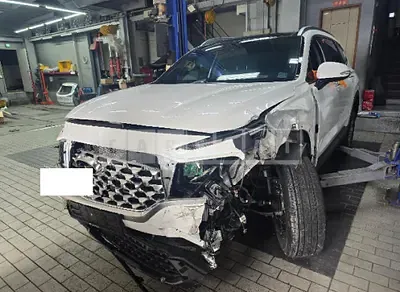 Photo 1 of 9: 2021 Hyundai Santa Fe — Korean insurance auction