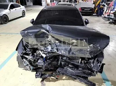 Photo 1 of 23: 2021 Kia K5, VIN KNAG541ABMA087503 — Korean insurance auction