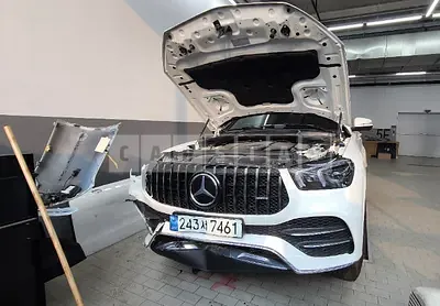 Photo 1 of 18: 2021 Mercedes-Benz GLE400d 4Matic Coupe, VIN W1NFD2DB2MA385348 — Korean insurance auction