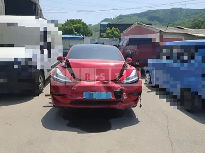 Photo 1 of 24: 2020 Tesla Model 3 Performance, VIN 5YJ3E1EC9LF656985 — Korean insurance auction
