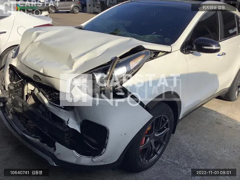 Photo 2 of 11: 2016 Kia Sportage, VIN KNAP6815GGK131171 — Korean insurance auction