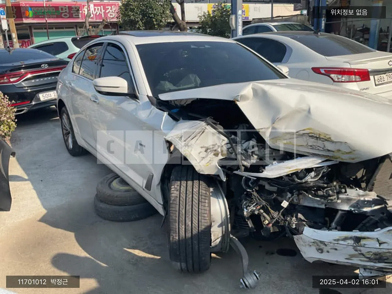 Photo 2 of 15: 2018 BMW 530i xDrive, VIN WBAJD9104JWC83271 — Korean insurance auction