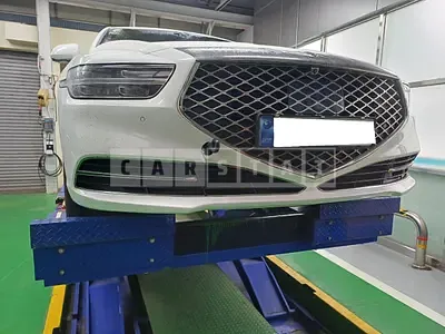 Photo 1 of 26: 2019 Hyundai Genesis G90 Limousine, VIN KMHG511HDKU071885 — Korean insurance auction