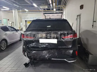 Photo 1 of 13: 2020 Lexus RX450h L, VIN JTJJGKFA5L2013506 — Korean insurance auction