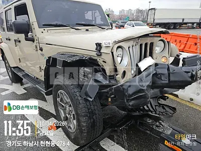Photo 1 of 9: 2016 Jeep Ziplanger 3.6 Sahara, VIN 1C4HJWEG9GL313176 — Korean insurance auction