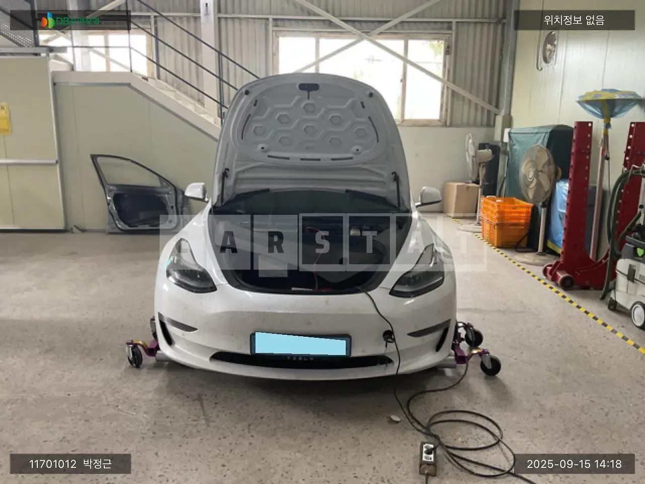 Photo 2 of 32: 2021 Tesla Model 3 Long Range, VIN 5YJ3E1EB0MF913914 — Korean insurance auction