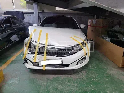 Photo 1 of 10: 2015 Kia K5, VIN KNAGN418BFA597323 — Korean insurance auction