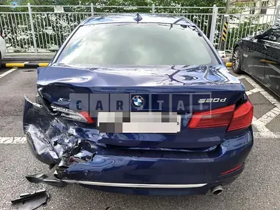 Photo 1 of 15: 2020 BMW 520d, VIN WBAJF3103LWW82387 — Korean insurance auction