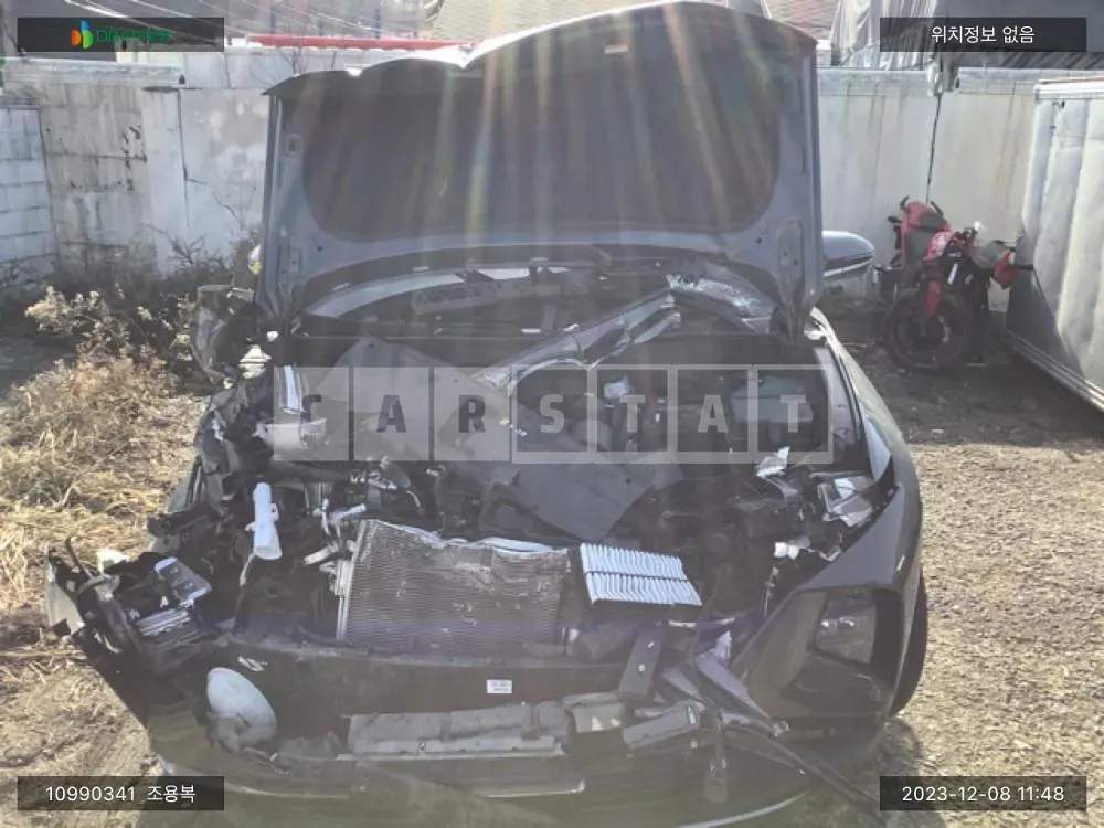 Photo 2 of 16: 2023 Hyundai Tucson, VIN KMHJE81BGPU229090 — Korean insurance auction