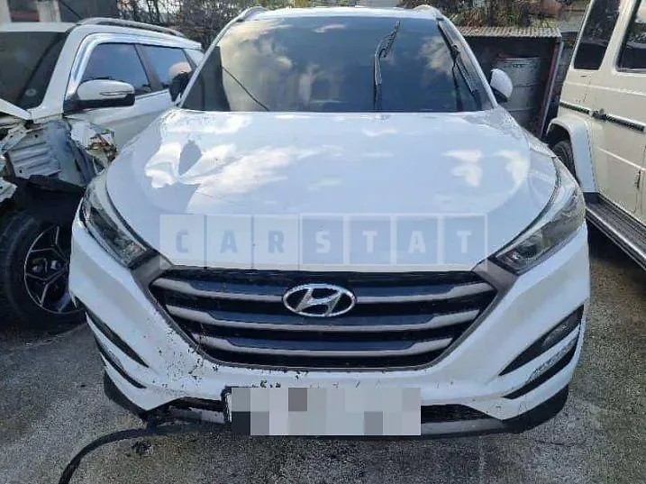 Photo 2 of 17: 2015 Hyundai Tucson TL 2.0, VIN KMHJ381ABGU051134 — Korean insurance auction