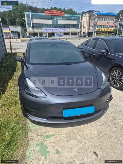 Photo 1 of 9: 2022 Tesla Model 3 Long Range, VIN 5YJ3E1EBXNF148776 — Korean insurance auction