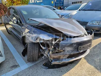 Photo 1 of 50: 2022 Tesla Model 3 Performance, VIN 5YJ3E1EC0NF311816 — Korean insurance auction