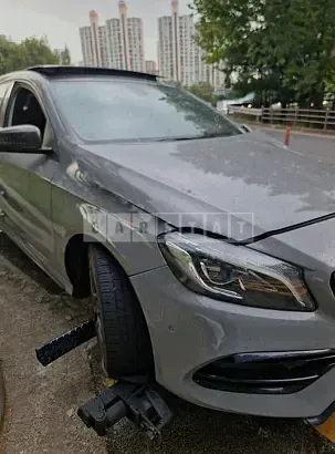 Photo 2 of 9: 2018 Mercedes-Benz AMG A45 4Matic, VIN WDDBF5CB8JJ690518 — Korean insurance auction