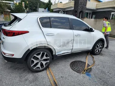 Photo 1 of 9: 2016 Kia Sportage, VIN KNAPN813BGK171132 — Korean insurance auction