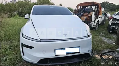 Photo 1 of 15: 2025 Tesla Model Y RWD — Korean insurance auction
