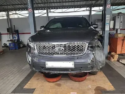 Photo 1 of 14: 2015 Kia Sorento, VIN KNAPH81ABFA065629 — Korean insurance auction