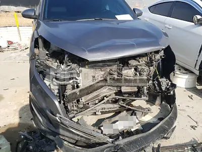 Photo 1 of 6: 2018 Hyundai Tucson, VIN KMHJ281ABJU777924 — Korean insurance auction