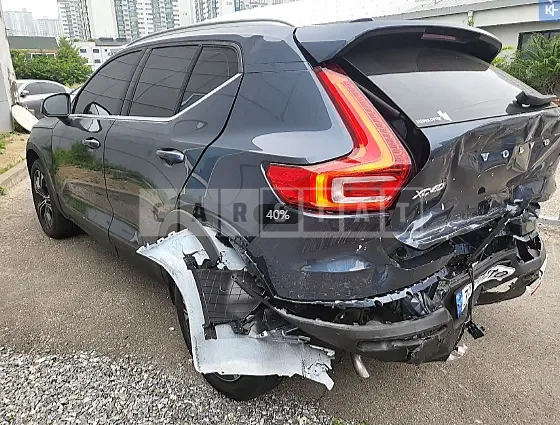 Photo 2 of 11: 2022 Volvo XC40 B4 AWD, VIN YV1XZK92CN2706476 — Korean insurance auction