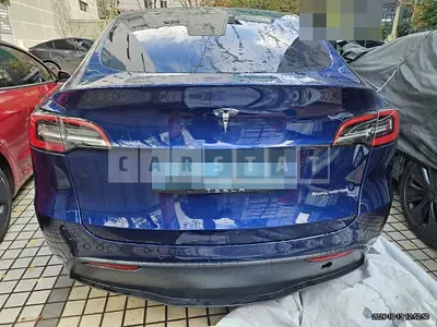 Photo 1 of 15: 2022 Tesla Model Y Long Range — Korean insurance auction