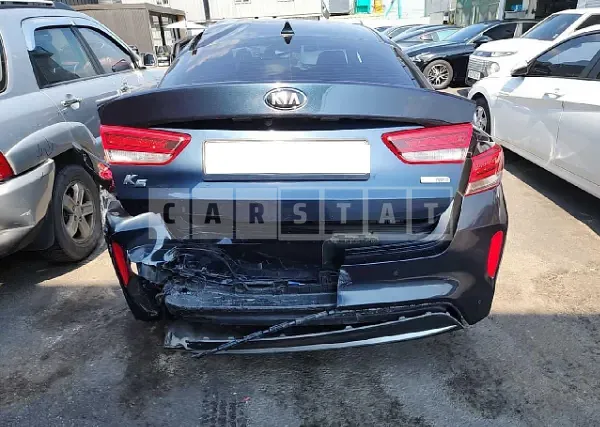 Photo 2 of 28: 2018 Kia K5, VIN KNAGU41EBJA017738 — Korean insurance auction